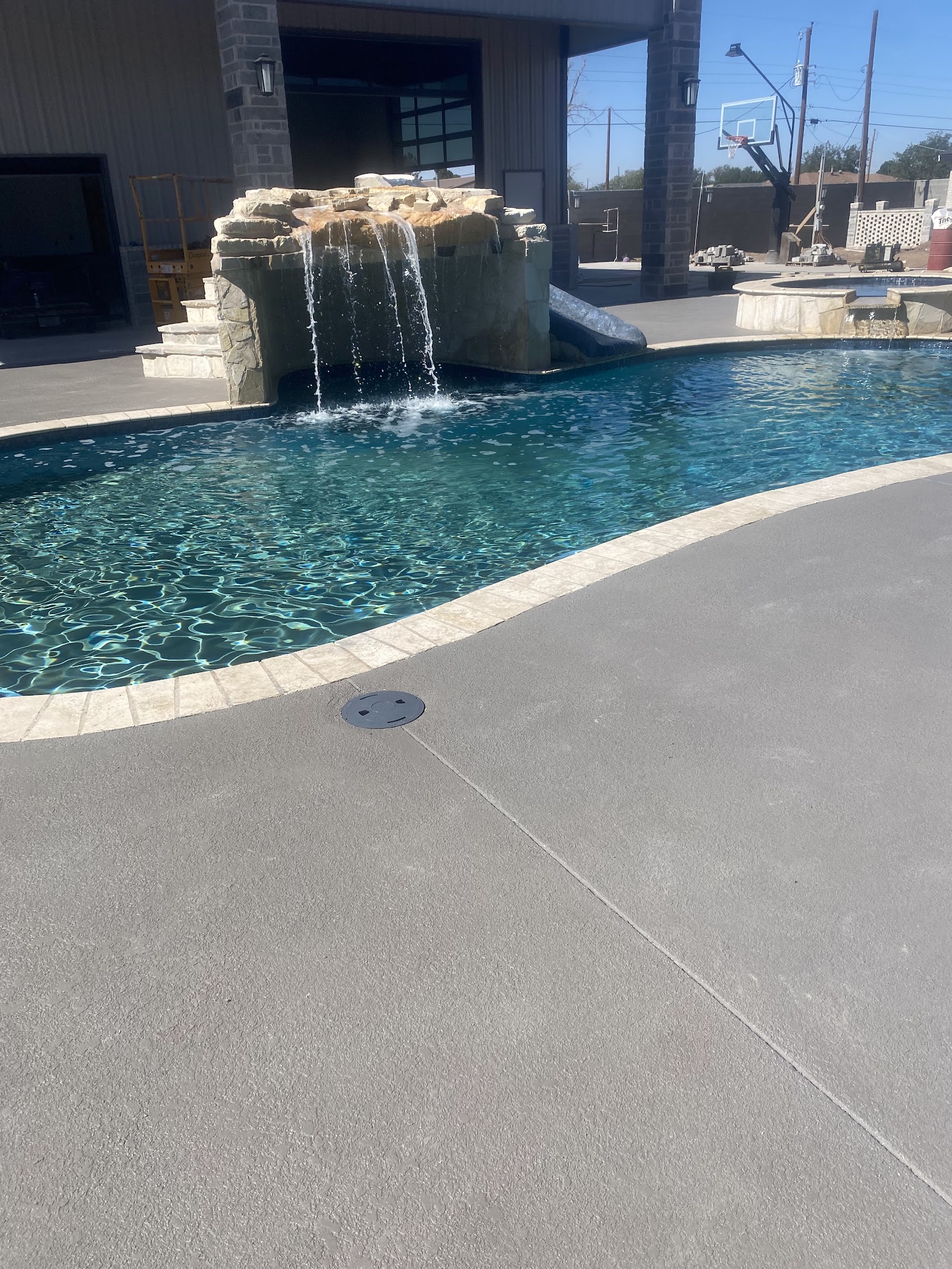 Large Family Entertaining Pool with Spa